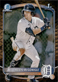 2025 Kevin McGonigle Bowman Chrome Prospects 1ST BOWMAN REPTILIAN REFRACTOR #BCP-79 Detroit Tigers