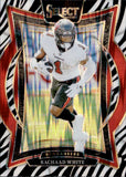 2024 Rachaad White Panini Select CONCOURSE ZEBRA PRIZM #88 Tampa Bay Buccaneers