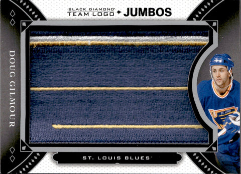 2016-17 Doug Gilmour Upper Deck Black Diamond TEAM LOGO JUMBOS MANUFACTURED PATCH #TLSB-DG St. Louis Blues