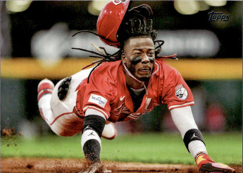 2025 Elly De La Cruz Topps Series 1 SP TRUE PHOTO #150 Cincinnati Reds