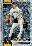 2026 Jacob Misiorowski Topps SERIES ONE SPARKLE FOIL ROOKIE RC #10 Milwaukee Brewers