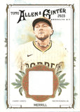 2025 Jackson Merrill Topps Allen & Ginter GAME-USED MEMORABILIA JERSEY RELIC #AGR-JM San Diego Padres