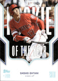 2023 Shohei Ohtani Topps X J-ROD ROOKIE OF THE YEAR #R-5 Los Angeles Angels 2