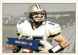 2001 Drew Brees Fleer Tradition ROOKIE RC #402 San Diego Chargers