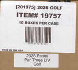 2026 Panini Par Three LIV Golf Hobby, 10 Box Case