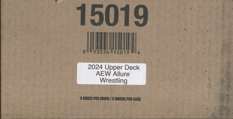 2024 Upper Deck AEW Allure Wrestling Hobby, 9 Box Inner Case