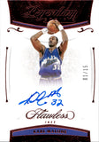 2020-21 Karl Malone Panini Flawless LEGENDARY SCRIPTS RUBY AUTOGRAPH 1/15 AUTO #LEG-KML Utah Jazz