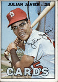 1967 Julian Javier Topps #226 St. Louis Cardinals