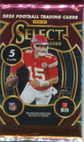 2025 Panini Select Football Hobby, Pack