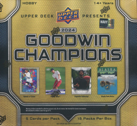 2024 Upper Deck Goodwin Champions Multi-Sport Hobby, Box