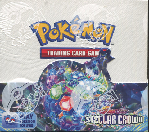 Pokemon Scarlet & Violet Stellar Crown, Booster Box