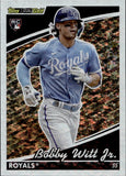 2022 Bobby Witt Jr. Topps BLACK GOLD ROOKIE RC #BG-11 Kansas City Royals