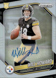 2025 Will Howard Panini Prizm ROOKIE PRIZM AUTOGRAPH RC AUTO #367 Pittsburgh Steelers