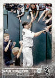 2015 Paul Konerko Topps SERIES 1 WITH FANS SP PHOTO VARIATION #177 Chicago White Sox