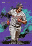 2021 Juan Soto Topps Inception PURPLE 150/150 #93 Washington Nationals
