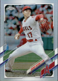 2021 Shohei Ohtani Topps Chrome REFRACTOR #159 Los Angeles Angels