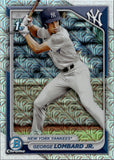 2024 George Lombard Jr. Bowman Chrome Propects 1ST BOWMAN MOJO REFRACTOR #BCP-79 New York Yankees 2