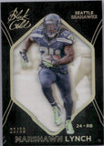 2014 Marshawn Lynch Panini Black Gold 23/99 #17 Seattle Seahawks
