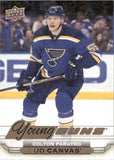 2015-16 Colton Parayko Upper Deck Series 1 YOUNG GUNS UD CANVAS ROOKIE RC #C93 St. Louis Blues