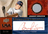 2008 Colby Rasmus Upper Deck USA BASEBALL BOUND FOR BEIJING II SIGNATURE JERSEY 21/50 AUTOGRAPH AUTO #WC-18 St. Louis Cardinals