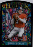 1997 John Elway Topps Gallery GALLERY OF HEROES #GH7 Denver Broncos
