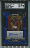 2023 Booker T Panini Select WWE BLUE LEGENDARY SIGNATURES AUTO 16/49 AUTOGRAPH SGC 9/10 #LS-BKT WWE HOF 8802