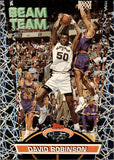 1992-93 David Robinson Topps Stadium Club BEAM TEAM #20 San Antonio Spurs