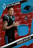 2025 Tetairoa McMillan Panini Phoenix FRANCHISE FUTURE MATERIALS RED JERSEY ROOKIE 61/249 RC #FFM-TMN Carolina Panthers