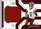 2024 Jayden Daniels Panini National Treasures TREMENDOUS TREASURES ROOKIE JERSEY 68/99 RC #TTS-JDS Washington Commanders