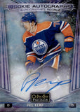 2024-25 Phil Kemp OPC Platinum COSMIC ROOKIE AUTOGRAPH 46/50 RC AUTO #R-PK Edmonton Oilers