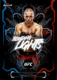 2025 Georges St-Pierre Topps Finest BLINDING LIGHTS #BL24 UFC HOF