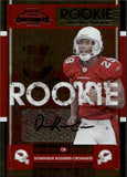 2008 Dominique Rodgers-Cromartie Playoff Contenders ROOKIE TICKET AUTOGRAPH RC AUTO #130 Arizona Cardinals