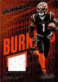 2023 Ja'Marr Chase Panini Absolute ABSOLUTE BURNERS JERSEY #AB-11 Cincinnati Bengals