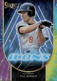 2024 Cal Ripken Panini Select ICONS TIE-DYE PRIZM 14/25 #10 Baltimore Orioles