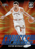 2024-25 Victor Wembanyama Panini Donruss Optic EXPRESS LANE BLUE HYPER PRIZM 129/175 #19 San Antonio Spurs