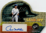2024 Paul Molitor Press Pass Premium LEAD OFF DIE CUT SUPER PRIZMATIC AUTO 1/1 ONE OF ONE AUTOGRAPH #LO-PM1 Milwaukee Brewers HOF