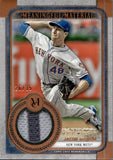2019 Jacob DeGrom Topps Museum Collection MEANINGFUL MATERIAL GAME-USED JERSEY RELIC 26/35 #MMR-JD New York Mets