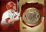 2015 Bryce Harper Topps FIRST HOME RUN COMMEMORATIVE MEDALLION #FHRM-BH Washington Nationals