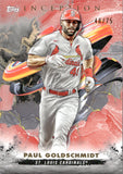 2023 Paul Goldschmidt Topps Inception RED 48/75 #36 St. Louis Cardinals