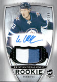 2018-19 Kristian Vesalainen Upper Deck The Cup ROOKIE PATCH AUTO 112/249 RC AUTOGRAPH #114 Winnipeg Jets