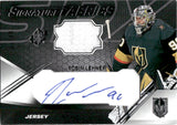 2022-23 Robin Lehner Upper Deck SPX SIGNATURE FABRICS AUTOGRAPH 3/49 AUTO JERSEY #SF-RL Vegas Golden Knights
