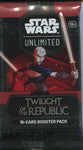 Star Wars: Unlimited Twilight of the Republic, Booster Pack