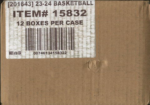 2023-24 Panini Obsidian Basketball Hobby, 12 Box Case