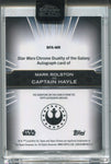 2024 Mark Rolston Topps Chrome Black DUALITY OF THE GALAXY AUTO ENCASED #BFA-MR