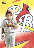 2025 JJ Wetherholt Topps Pro Debut MiLB STARS #STAR-12 St. Louis Cardinals 1