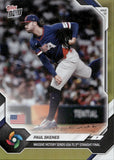 2026 Paul Skenes Topps Now World Baseball Classic GOLD FOIL 1/50 #WB35 Team USA WBC