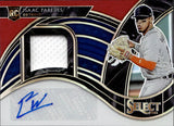 2021 Isaac Paredes Panini Select ROOKIE TRI COLOR JERSEY AUTO 66/99 AUTOGRAPH RELIC RC #RJA-IP Detroit Tigers