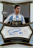 2024-25 Paulo Dybala Panini Select FIFA SIGNATURES PRIZM AUTOGRAPH AUTO #S-PD Argentina