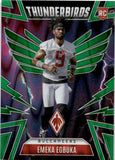 2025 Emeka Egbuka Panini Phoenix THUNDERBIRDS GREEN SEISMIC ROOKIE 16/25 RC #47 Tampa Bay Buccaneers