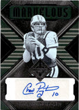 2019 Chad Pennington Panini Majestic MARVELOUS AUTOGRAPH 28/49 AUTO #MAR-CP New York Jets